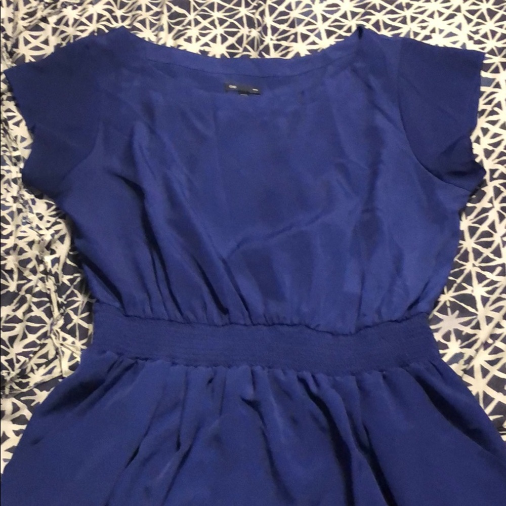 Purple gap dress - never worn. Large